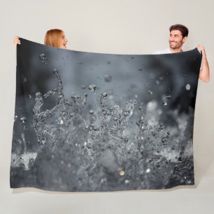 Splash fleece blanket