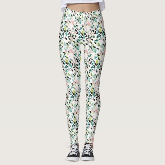 Splash floral leggings (any size)