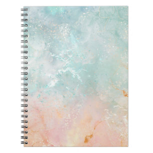 Splash Ink Watercolor Background, pastel colourful Notebook