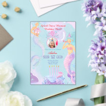 Splash Into a Mermaid Birthday Bash!