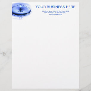 Splash Letterhead