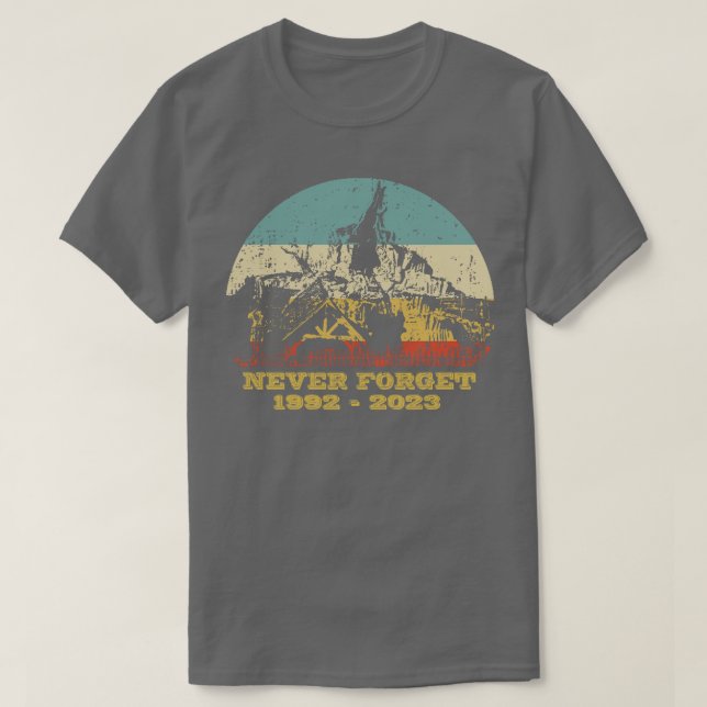 Splash Mountain Never Forget T-Shirt (Design Front)