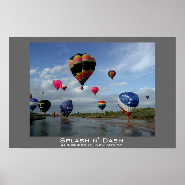 Splash n' Dash Poster (Front)