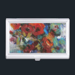 Splash of Colour II Business Card Holder<br><div class="desc">Floral</div>