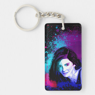 Splash of Colour Keychain