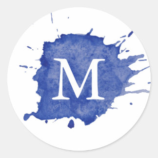 Splash Of Colour ⎥ Monogram Sticker