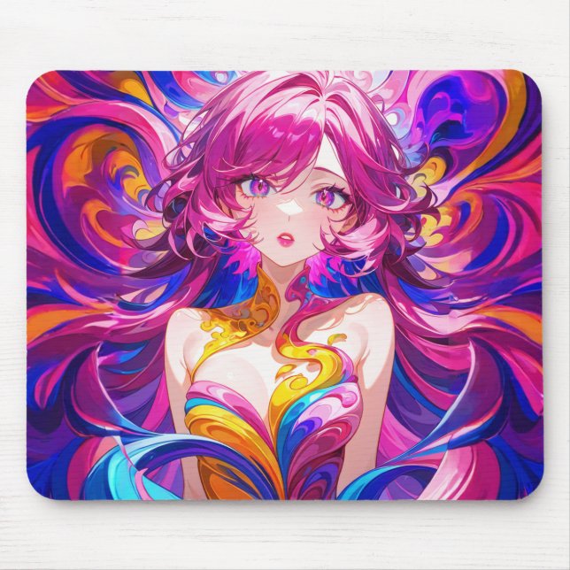 Splash of colour mouse pad (Front)