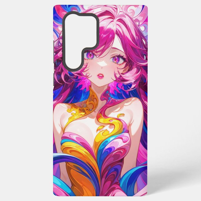 Splash of colour samsung galaxy s22 ultra case (Back)
