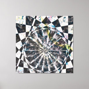 Splash of Colour Stretched Canvas Print