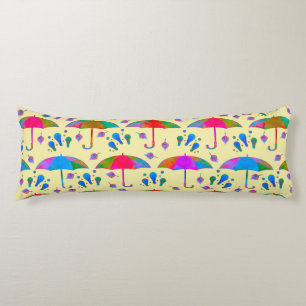 Splash of Nature in Sunshine Body Pillow