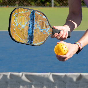 Splash on a fall evening pickleball paddle