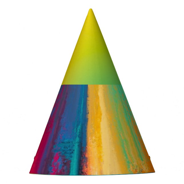 Splash paint party hat (Front)