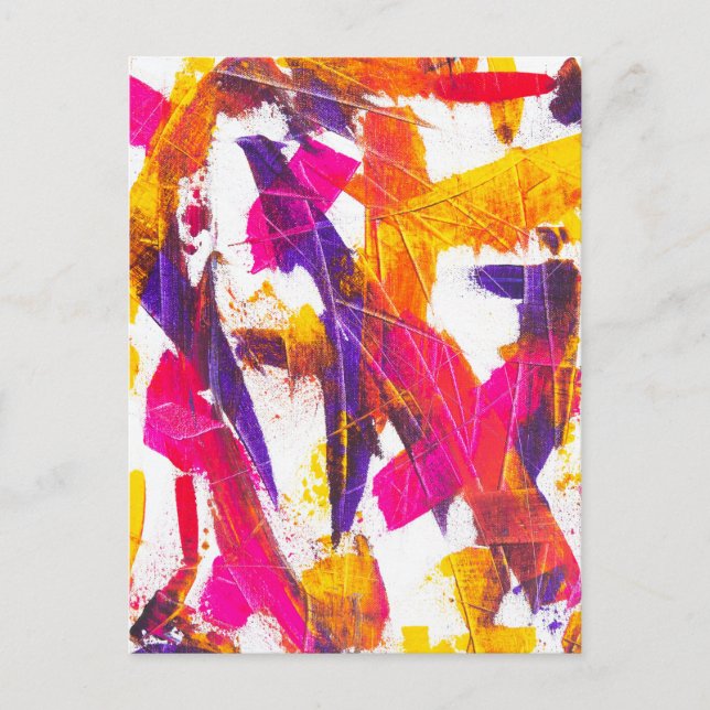 splash paint postcard (Front)