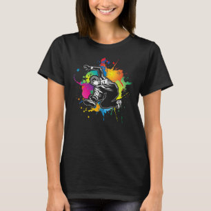 Splash Parkour  Freerunning Freerunner Backflip T-Shirt