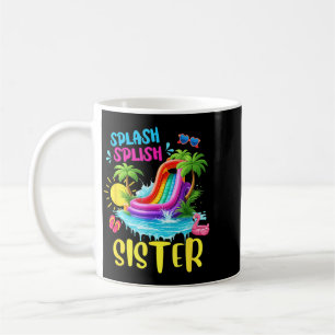 Splash Splish Sister 1st Birthday Family Summer Coffee Mug