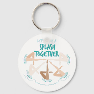 Splash Together Keychain