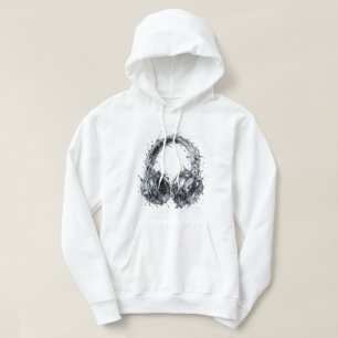 Splash Water Headphones Fluid Audio Music Art Hoodie