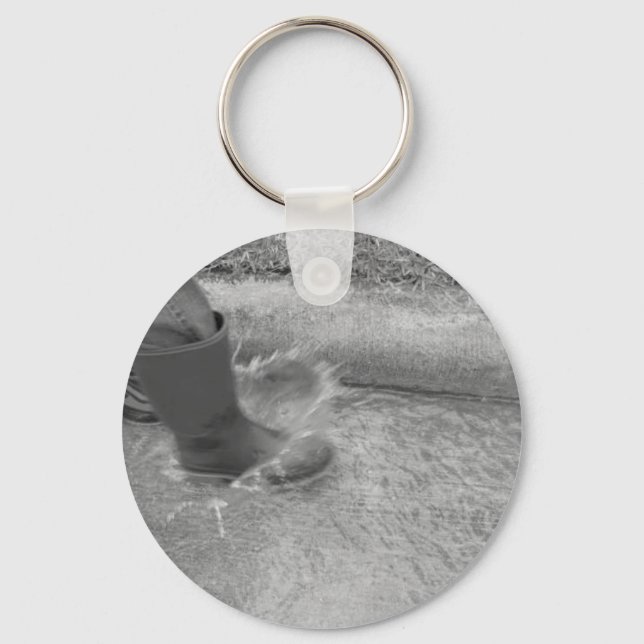 Splashing Water Keychain (Front)