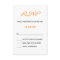Splashy Monogram Wedding RSVP