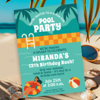 Splashy Pool Birthday Party