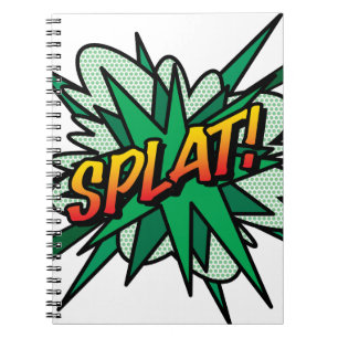 SPLAT Amusant Art Pop Livre de Bande Dessinée Rétr