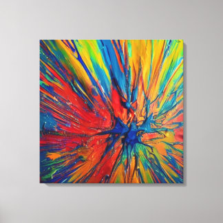 Splat Canvas Print