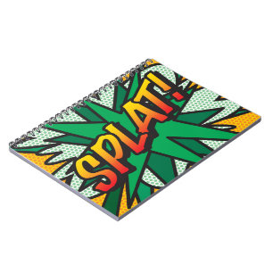 SPLAT Fun Retro Comic Book Pop Art