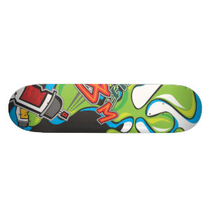 Splat Graffiti Skateboard