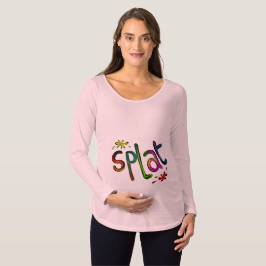 Splat Maternity Top