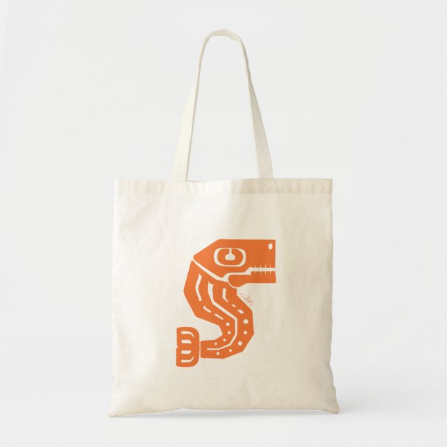 Splatoon Salmon Run logo tote (Front)