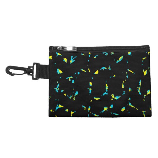 Splatter Abstract Dark Pattern Accessory Bag