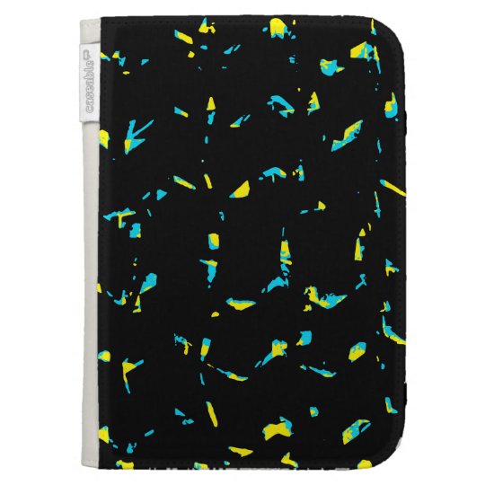 Splatter Abstract Dark Pattern Case For Kindle
