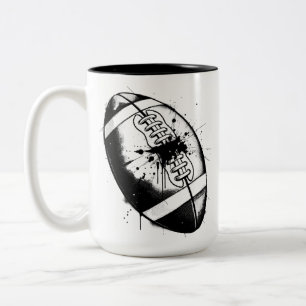 Splatter Ball Two-Tone Coffee Mug