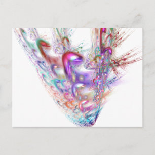 Splatter III Postcard