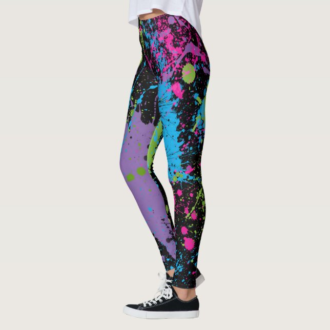 Splatter Leggings (Left)