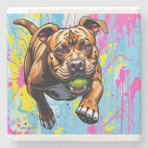 Splatter Paint Coaster