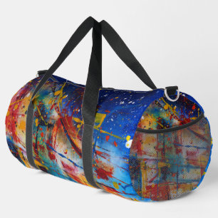 Splatter Paint Duffle Bag
