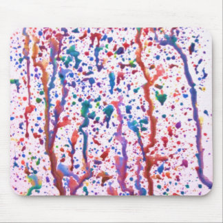 Splatter Paint Mouse Pad