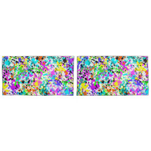 Splatter Paint Pillowcase