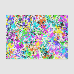 Splatter Paint Tissue Paper