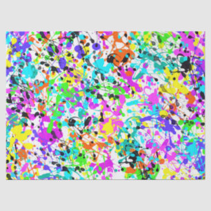 Splatter Paint Tissue Paper
