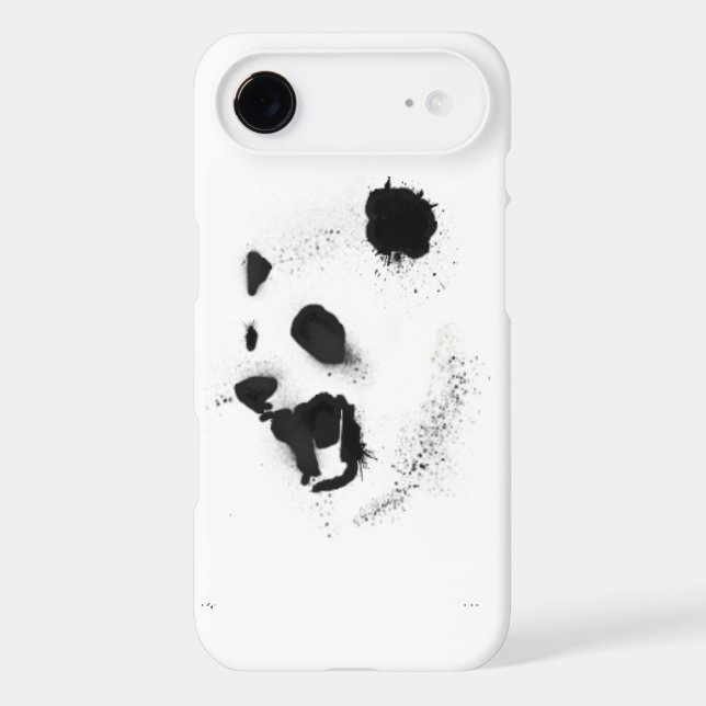 Splatter Panda Case-Mate iPhone Case (Back)