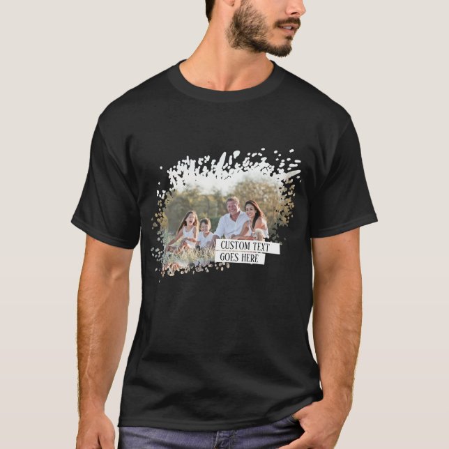 Splatter - T-shirt personnalisable pour homme | DP (Devant)