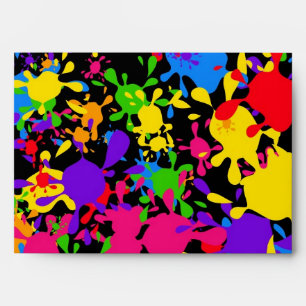 Splatter Wallpaper Envelope