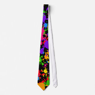 Splatter Wallpaper Tie