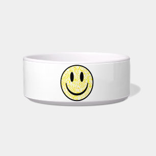 Splattered Smile Face Bowl