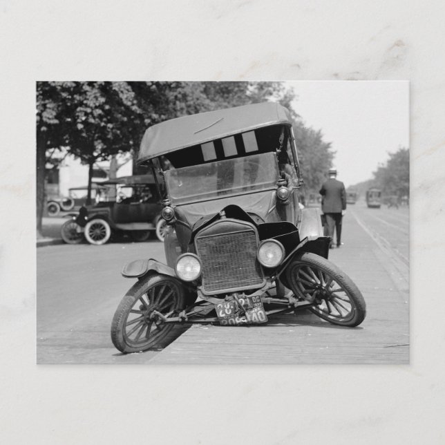 Splayed Feet, 1922 Postcard (Front)