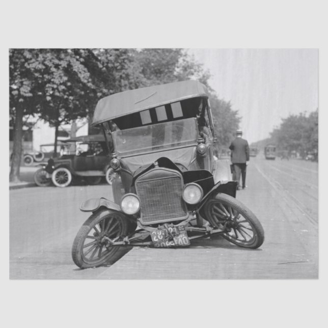 Splayed Feet, 1922 Tissue Paper (Front)