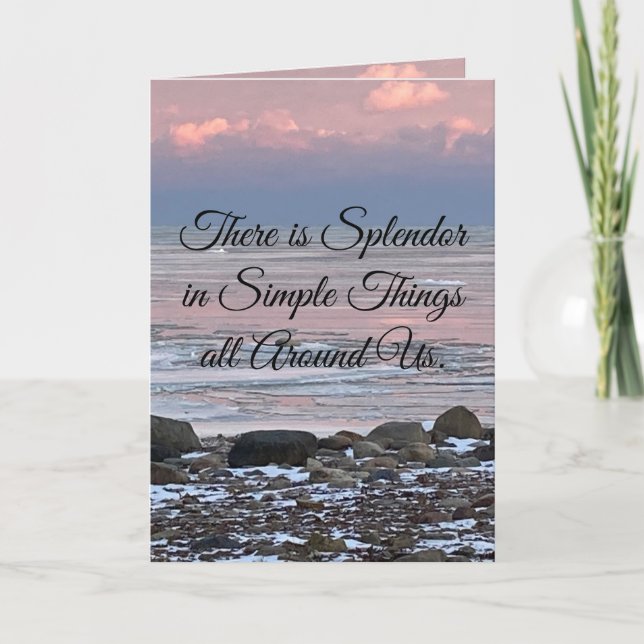 "Splender"Inspirational cards (Front)