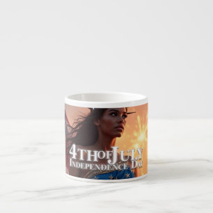 Splendid 4th of July Design - Fireworks & Freedom Espresso Cup
